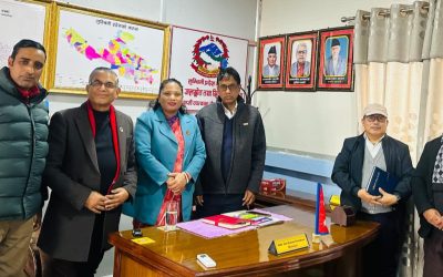 लुम्बिनी प्रदेश उर्जा, जलस्रोत तथा सिंचाई मन्त्रालयमा विद्युतीकरण, प्रणाली सुदृढीकरण, विद्युत खपत वृद्धि, विद्युत ऐनलगायतका विषयमा सौहार्दपूर्ण र अर्थपूर्ण छलफल